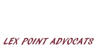 Logo Lex Point Advocats PNG blanc